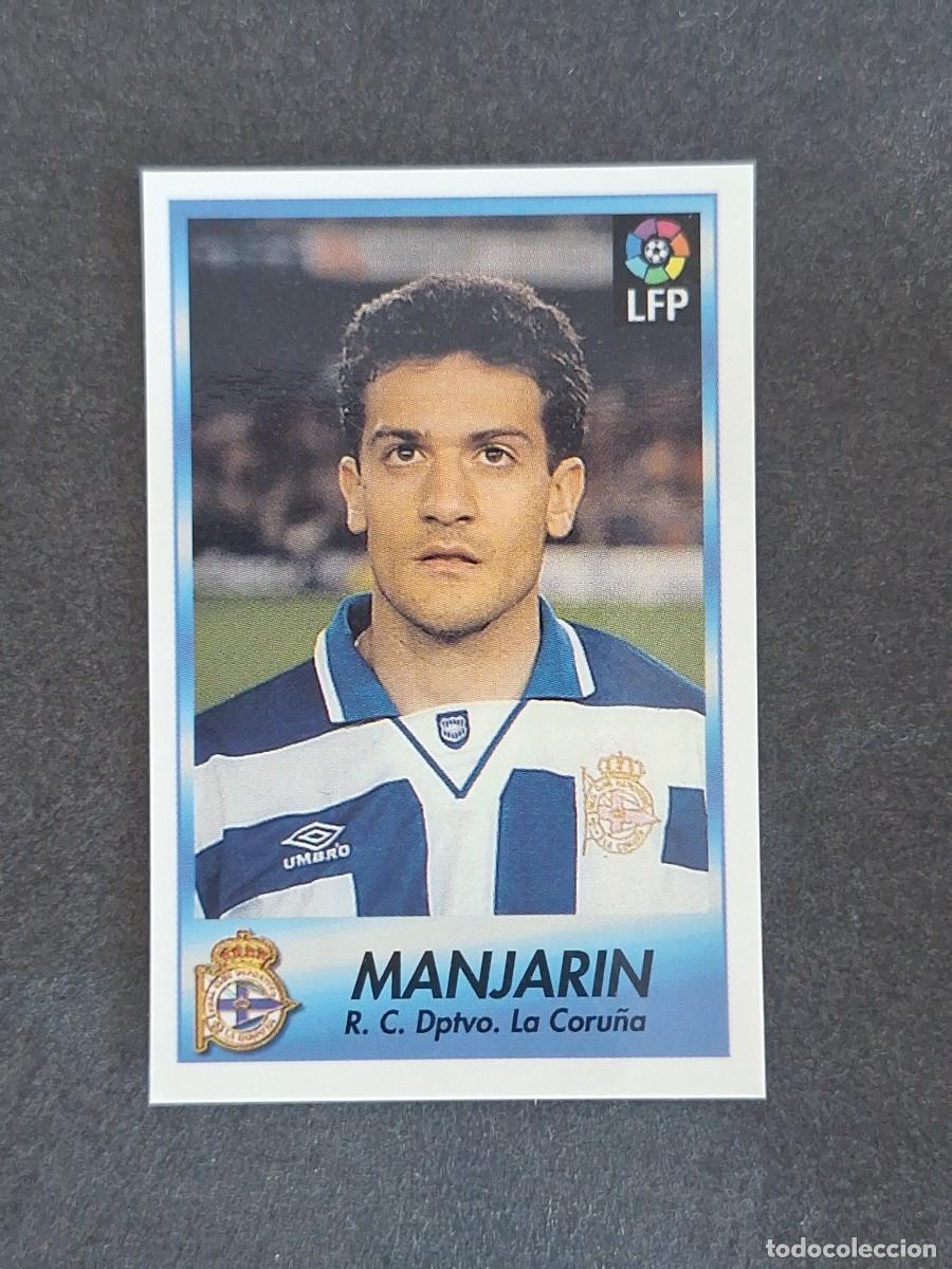 Cromos de f&uacute;tbol: L1 MANJARIN DEPORTIVO DE LA CORU&Ntilde;A 77 BOLLYCAO FUTBOL LIGA 1996 1997 96 97 NUNCA PEGADO SIN PEGAR