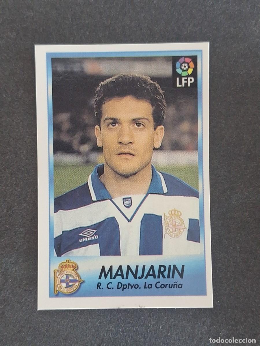 Cromos de f&uacute;tbol: L1 MANJARIN DEPORTIVO DE LA CORU&Ntilde;A 77 BOLLYCAO FUTBOL LIGA 1996 1997 96 97 NUNCA PEGADO SIN PEGAR