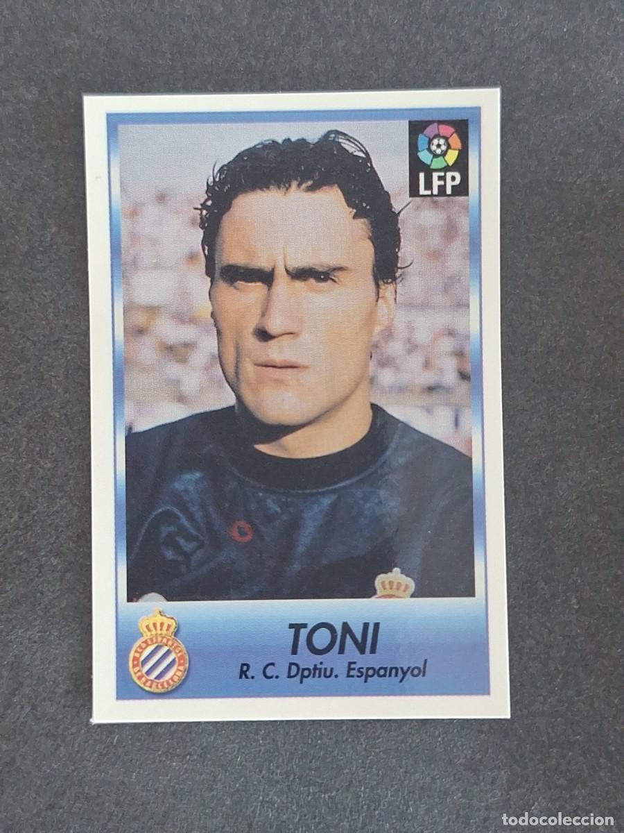 Cromos de f&uacute;tbol: L1 TONI R. C. D. ESPA&Ntilde;OL 80 BOLLYCAO FUTBOL LIGA 1996 1997 96 97 NUNCA PEGADO SIN PEGAR
