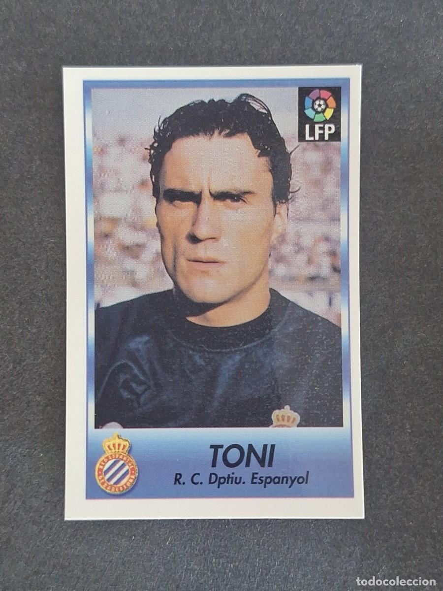 Cromos de f&uacute;tbol: L1 TONI R. C. D. ESPA&Ntilde;OL 80 BOLLYCAO FUTBOL LIGA 1996 1997 96 97 NUNCA PEGADO SIN PEGAR