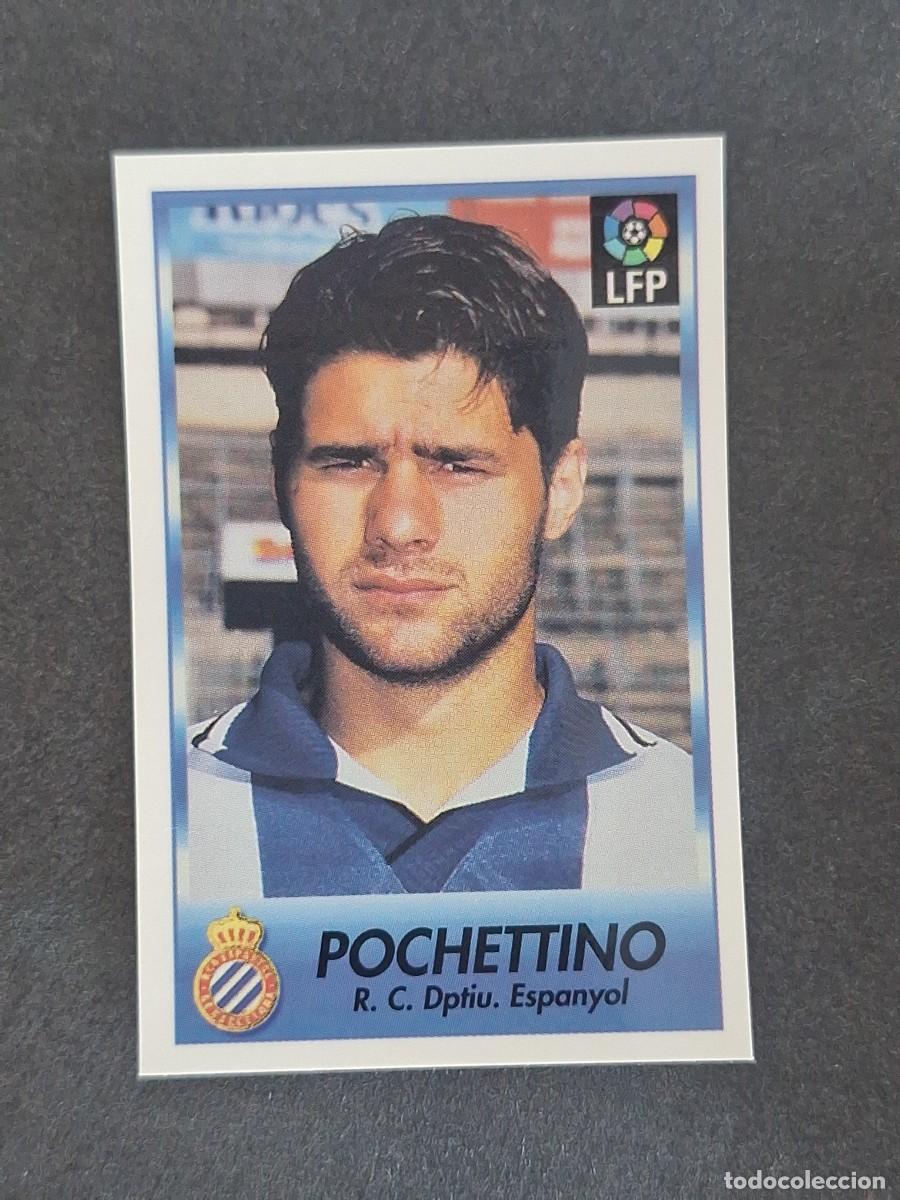 Cromos de f&uacute;tbol: L1 POCHETTINO R. C. D. ESPA&Ntilde;OL 83 BOLLYCAO FUTBOL LIGA 1996 1997 96 97 NUNCA PEGADO SIN PEGAR