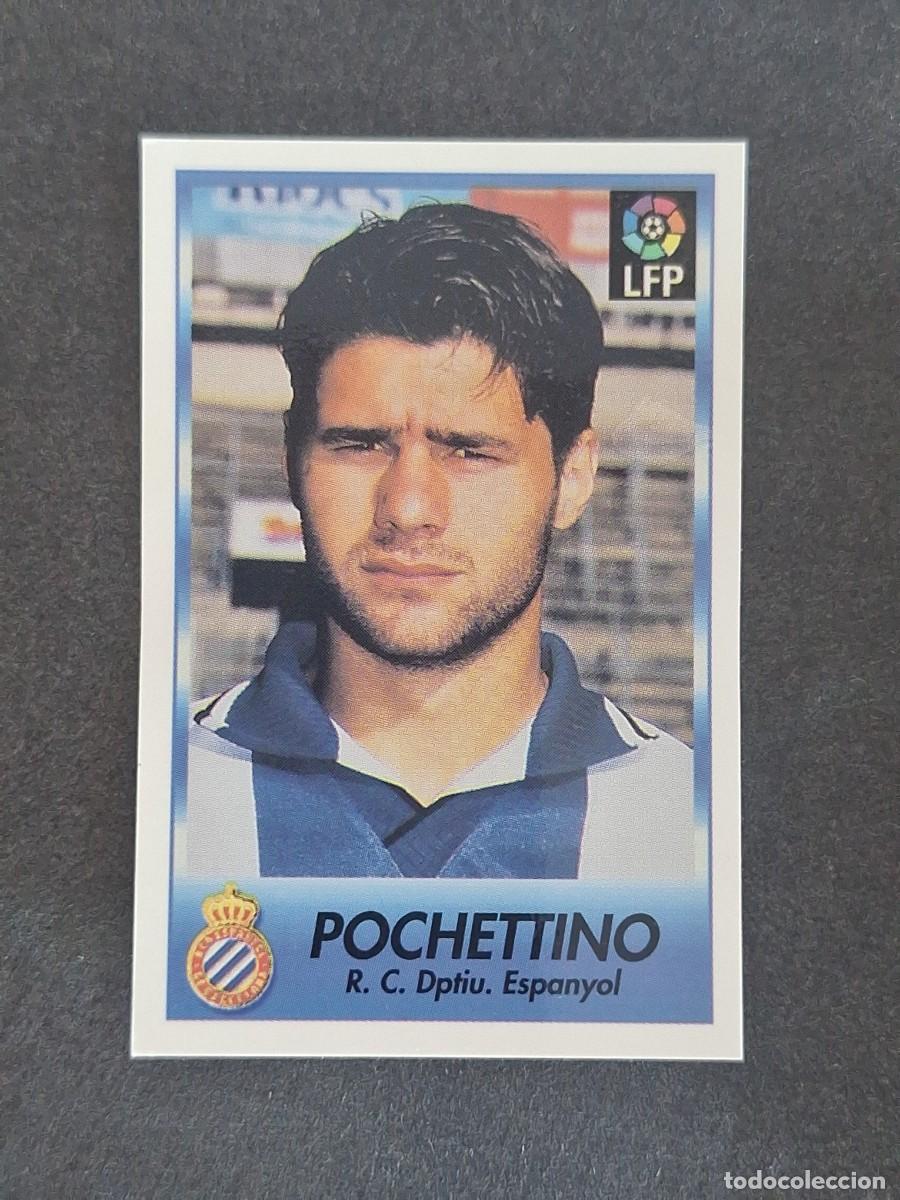 Cromos de f&uacute;tbol: L1 POCHETTINO R. C. D. ESPA&Ntilde;OL 83 BOLLYCAO FUTBOL LIGA 1996 1997 96 97 NUNCA PEGADO SIN PEGAR