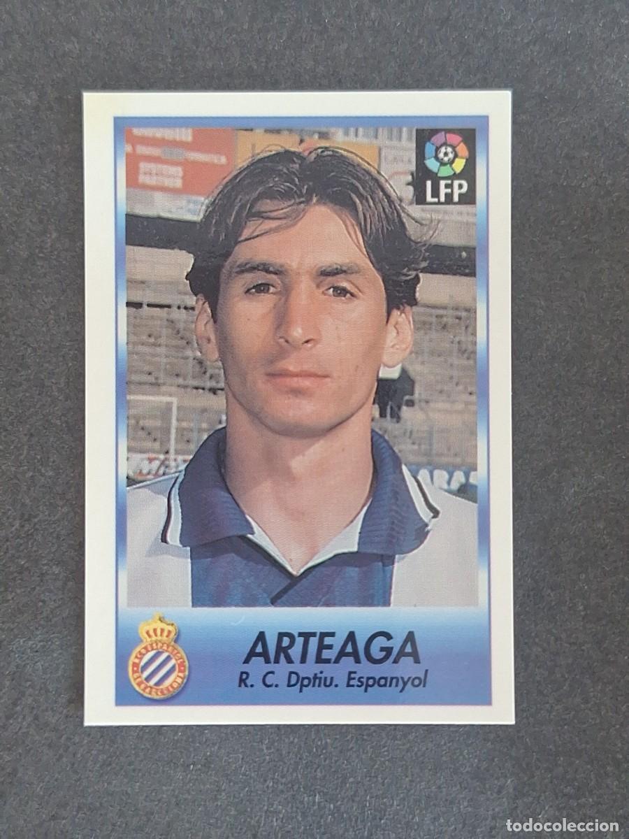 Cromos de f&uacute;tbol: L1 ARTEAGA R. C. D. ESPA&Ntilde;OL 87 BOLLYCAO FUTBOL LIGA 1996 1997 96 97 NUNCA PEGADO SIN PEGAR