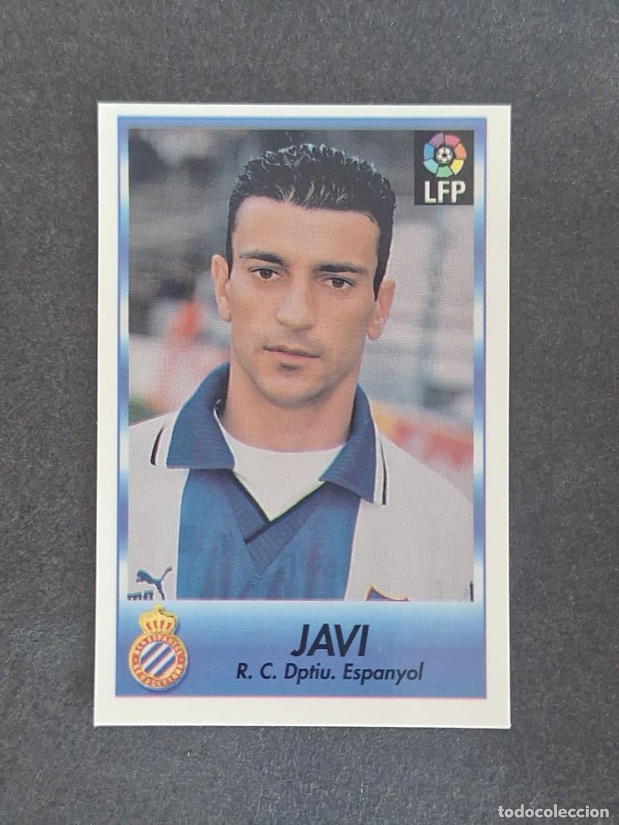 Cromos de f&uacute;tbol: L1 JAVI R. C. D. ESPA&Ntilde;OL 88 BOLLYCAO FUTBOL LIGA 1996 1997 96 97 NUNCA PEGADO SIN PEGAR