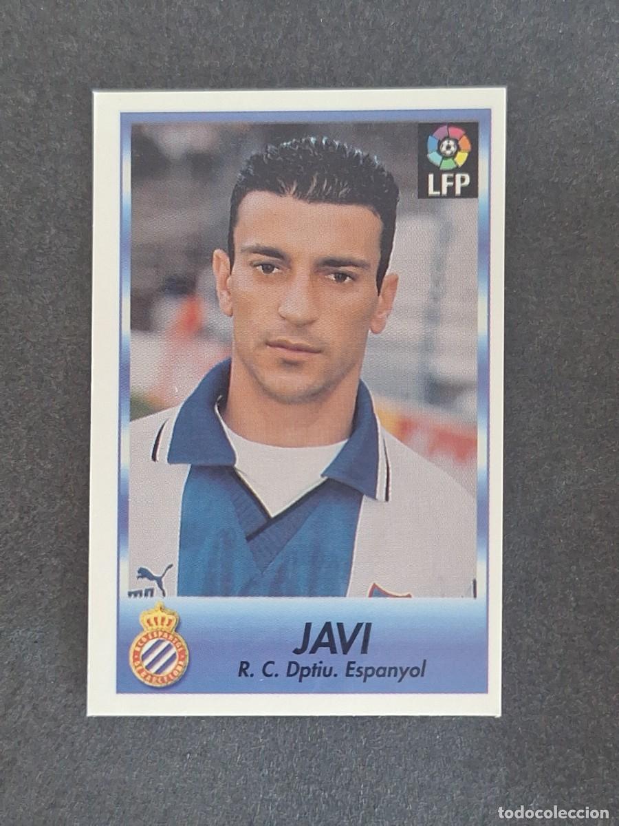 Cromos de f&uacute;tbol: L1 JAVI R. C. D. ESPA&Ntilde;OL 88 BOLLYCAO FUTBOL LIGA 1996 1997 96 97 NUNCA PEGADO SIN PEGAR
