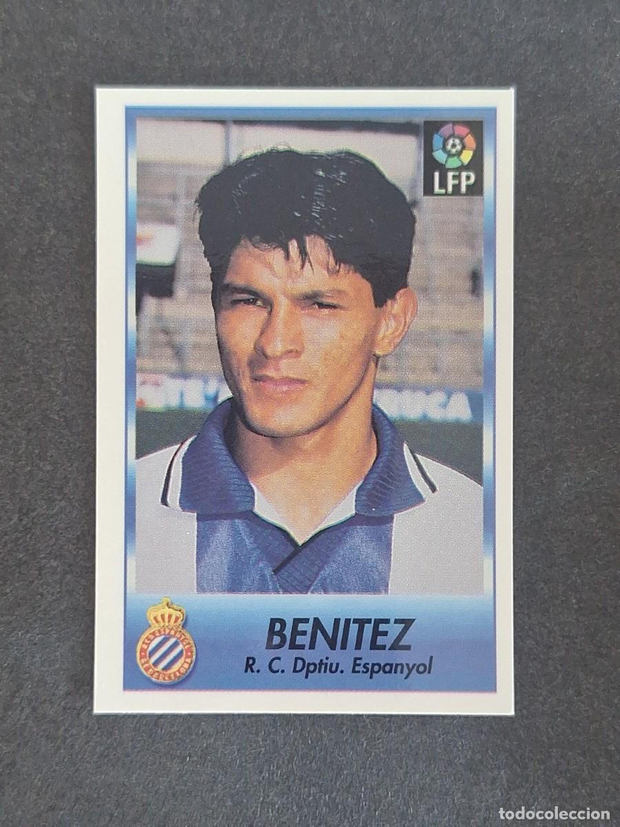 Cromos de f&uacute;tbol: L1 BENITEZ R. C. D. ESPA&Ntilde;OL 89 BOLLYCAO FUTBOL LIGA 1996 1997 96 97 NUNCA PEGADO SIN PEGAR