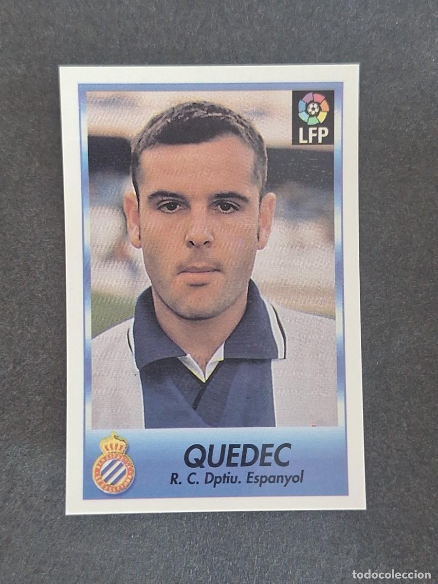Cartes &agrave; collectionner de Football: L1 QUEDEC R. C. D. ESPA&Ntilde;OL 91 BOLLYCAO FUTBOL LIGA 1996 1997 96 97 NUNCA PEGADO SIN PEGAR