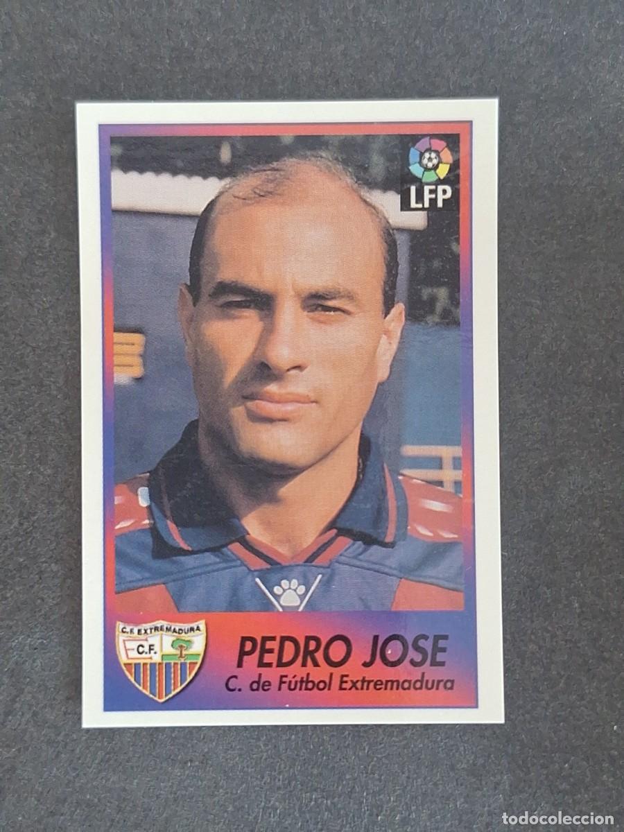 Cromos de f&uacute;tbol: L1 PEDRO JOSE C. F. EXTREMADURA 100 BOLLYCAO FUTBOL LIGA 1996 1997 96 97 NUNCA PEGADO SIN PEGAR