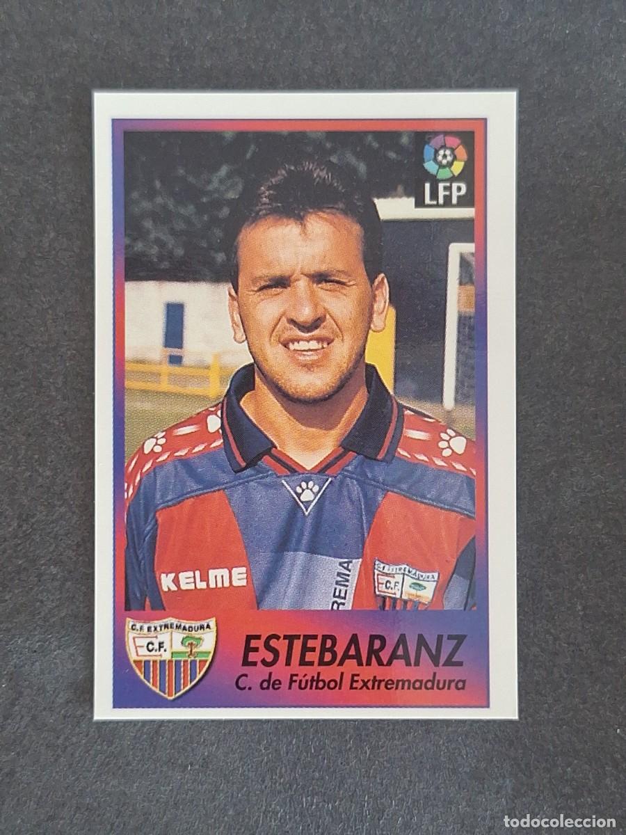 Cromos de f&uacute;tbol: L1 ESTEBARANZ C. F. EXTREMADURA 103 BOLLYCAO FUTBOL LIGA 1996 1997 96 97 NUNCA PEGADO SIN PEGAR