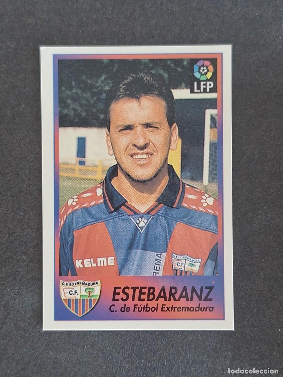 Cromos de f&uacute;tbol: L1 ESTEBARANZ C. F. EXTREMADURA 103 BOLLYCAO FUTBOL LIGA 1996 1997 96 97 NUNCA PEGADO SIN PEGAR