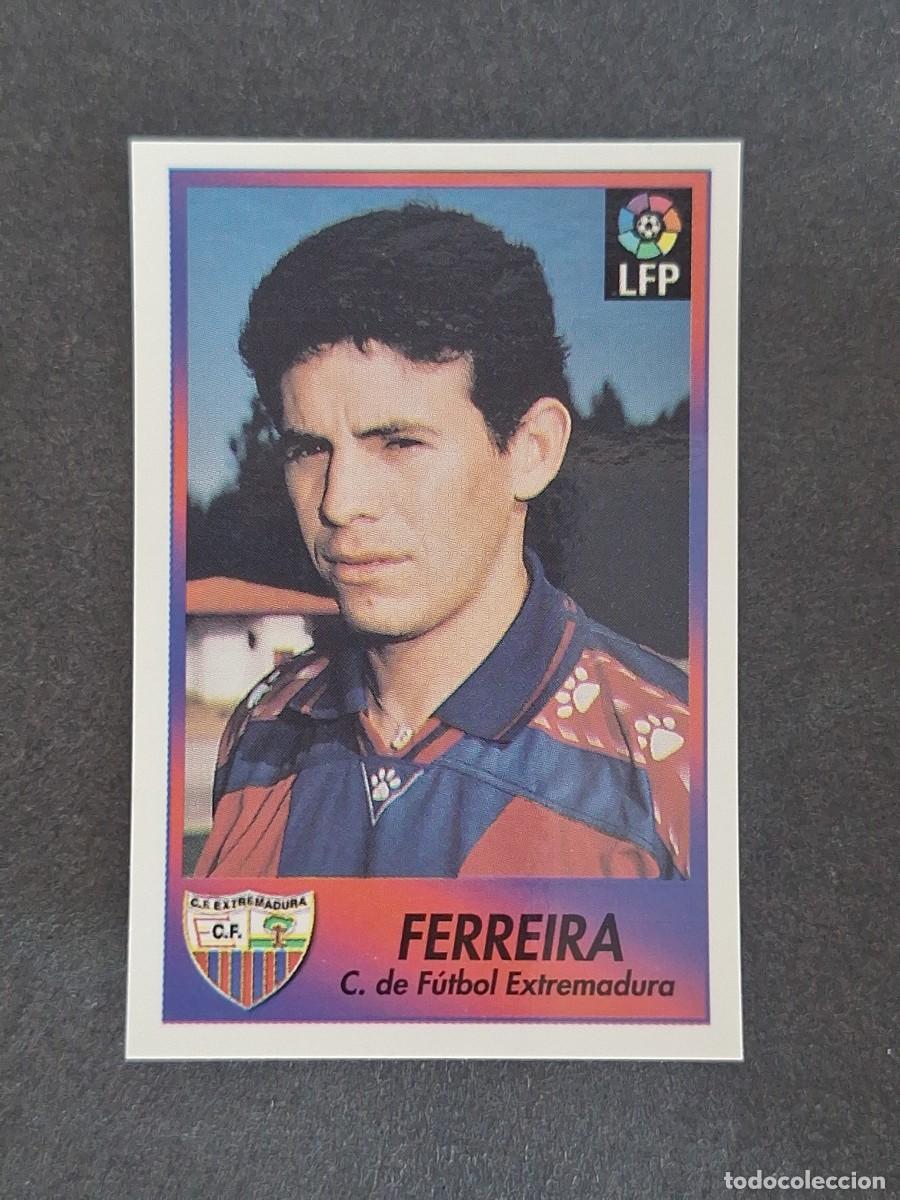 Cromos de f&uacute;tbol: L1 FERREIRA C. F. EXTREMADURA 104 BOLLYCAO FUTBOL LIGA 1996 1997 96 97 NUNCA PEGADO SIN PEGAR