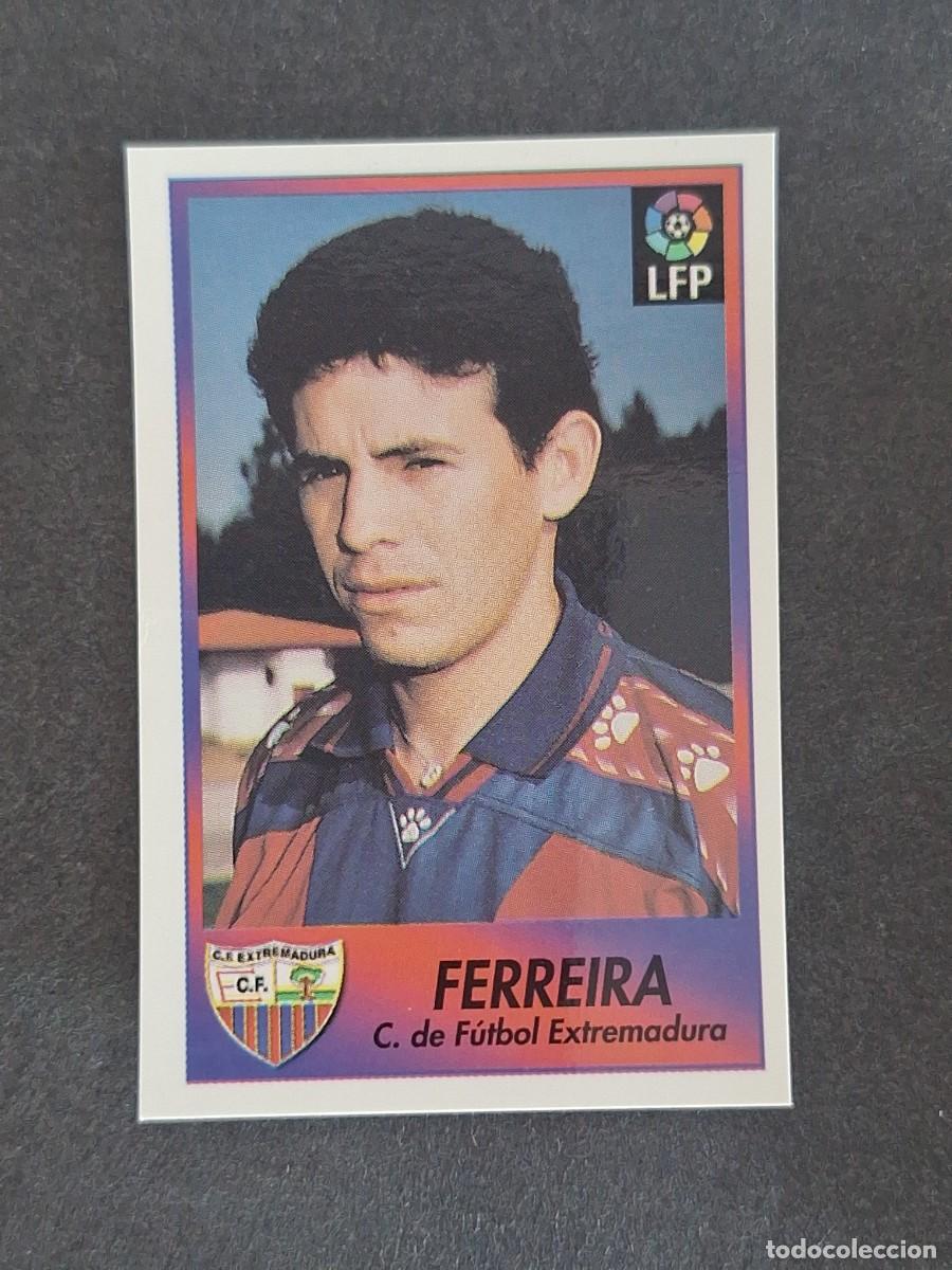 Cromos de f&uacute;tbol: L1 FERREIRA C. F. EXTREMADURA 104 BOLLYCAO FUTBOL LIGA 1996 1997 96 97 NUNCA PEGADO SIN PEGAR