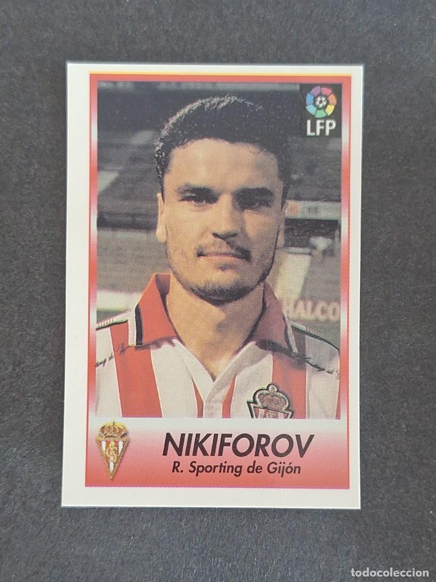 Cromos de f&uacute;tbol: L1 NIKIFOROV SPORTING DE GIJON 108 BOLLYCAO FUTBOL LIGA 1996 1997 96 97 NUNCA PEGADO SIN PEGAR