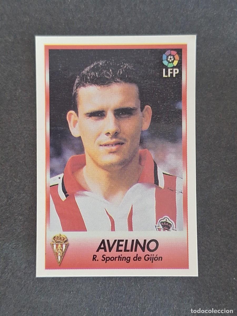 Cromos de f&uacute;tbol: L1 AVELINO SPORTING DE GIJON 110 BOLLYCAO FUTBOL LIGA 1996 1997 96 97 NUNCA PEGADO SIN PEGAR