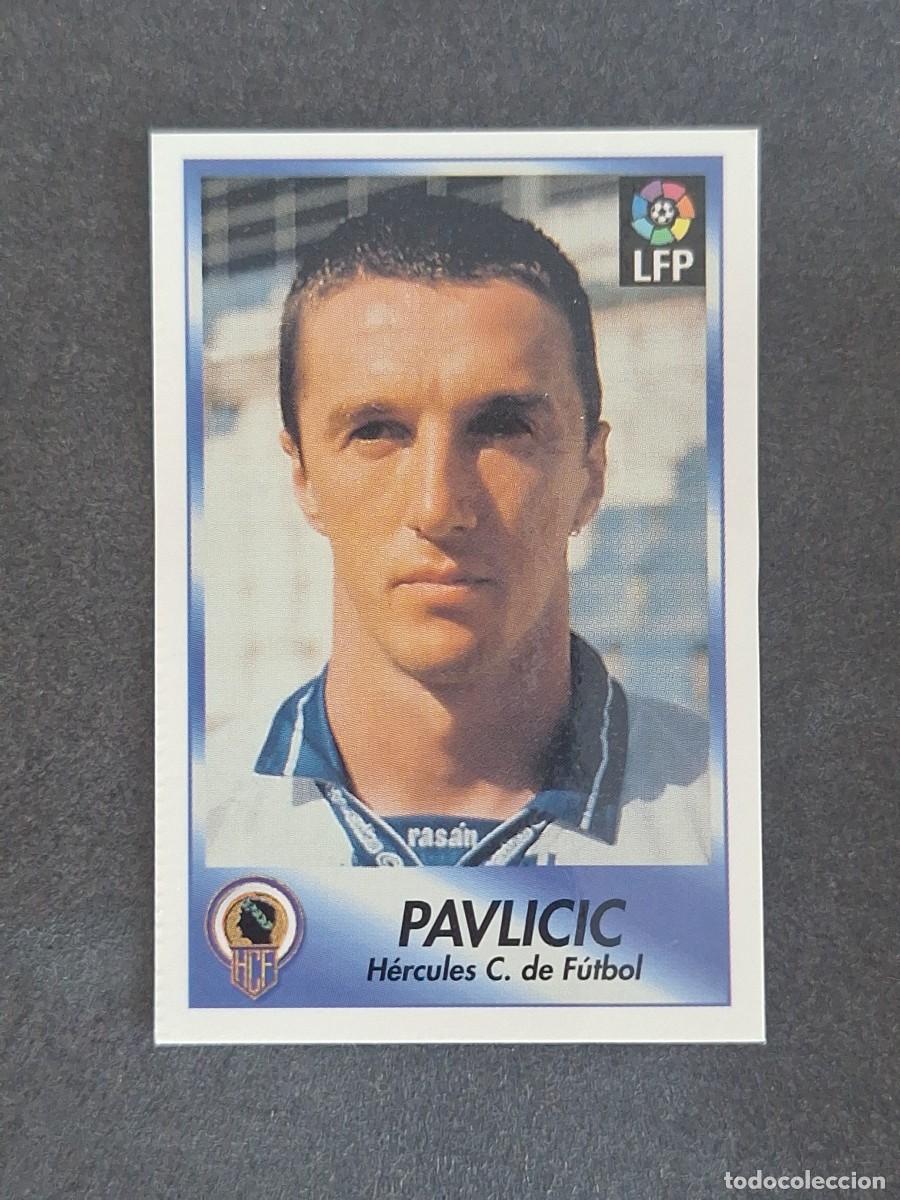 Cromos de f&uacute;tbol: L1 PAVLICIC HERCULES C. F. 120 BOLLYCAO FUTBOL LIGA 1996 1997 96 97 NUNCA PEGADO SIN PEGAR