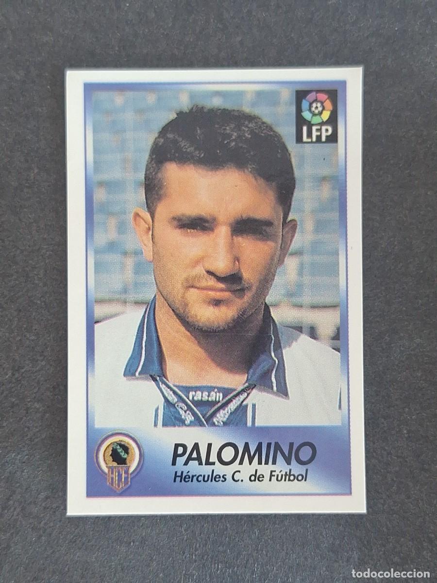 Football Stickers: L1 PALOMINO HERCULES C. F. 123 BOLLYCAO FUTBOL LIGA 1996 1997 96 97 NUNCA PEGADO SIN PEGAR