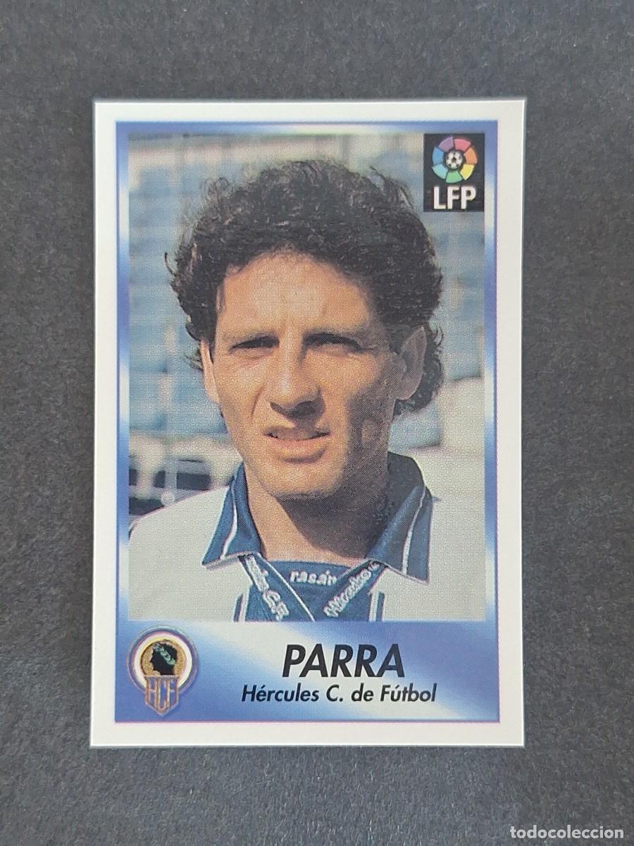 Fu&szlig;ball-Sticker: L1 PARRA HERCULES C. F. 128 BOLLYCAO FUTBOL LIGA 1996 1997 96 97 NUNCA PEGADO SIN PEGAR