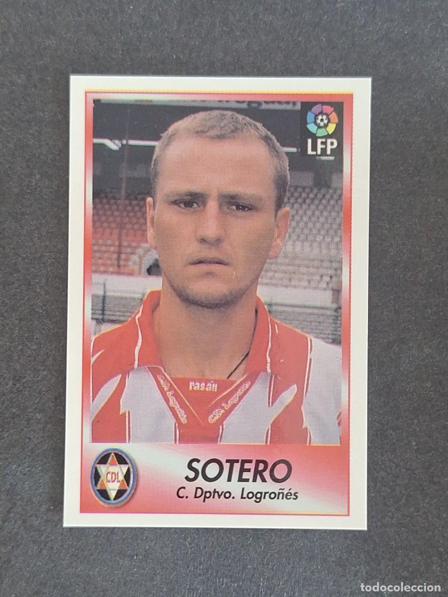Fu&szlig;ball-Sticker: L1 SOTERO C. D. LOGRO&Ntilde;ES 133 BOLLYCAO FUTBOL LIGA 1996 1997 96 97 NUNCA PEGADO SIN PEGAR