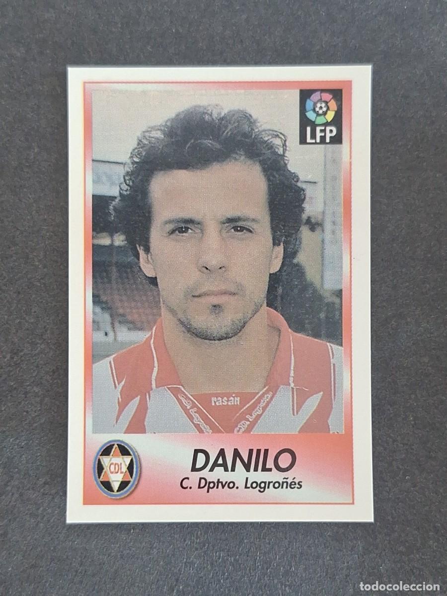Fu&szlig;ball-Sticker: L1 DANILO C. D. LOGRO&Ntilde;ES 136 BOLLYCAO FUTBOL LIGA 1996 1997 96 97 NUNCA PEGADO SIN PEGAR