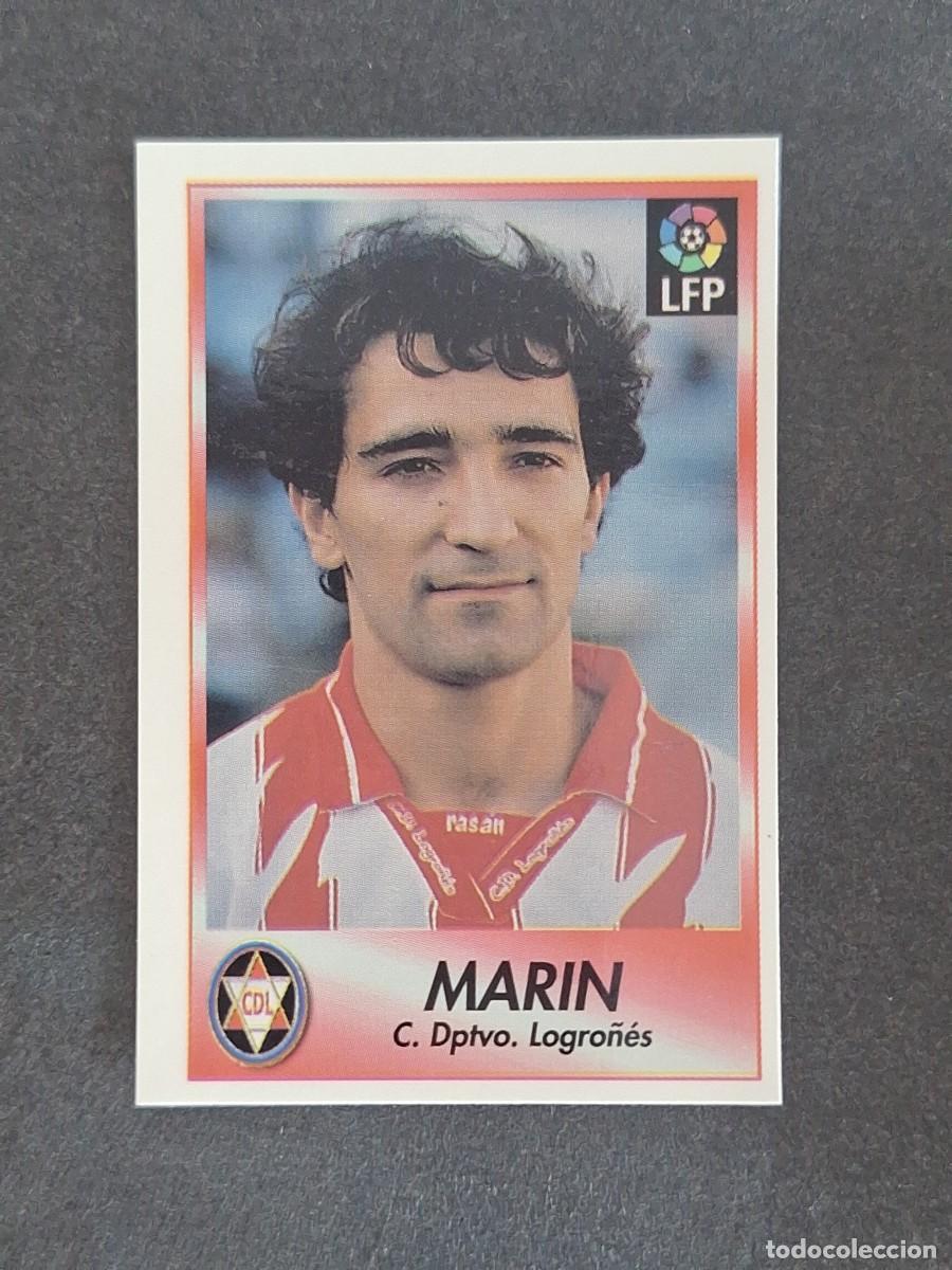 Fu&szlig;ball-Sticker: L1 MARIN C. D. LOGRO&Ntilde;ES 137 BOLLYCAO FUTBOL LIGA 1996 1997 96 97 NUNCA PEGADO SIN PEGAR