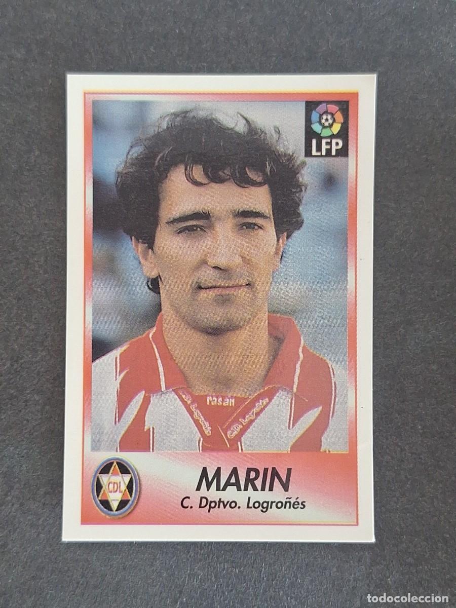 Fu&szlig;ball-Sticker: L1 MARIN C. D. LOGRO&Ntilde;ES 137 BOLLYCAO FUTBOL LIGA 1996 1997 96 97 NUNCA PEGADO SIN PEGAR