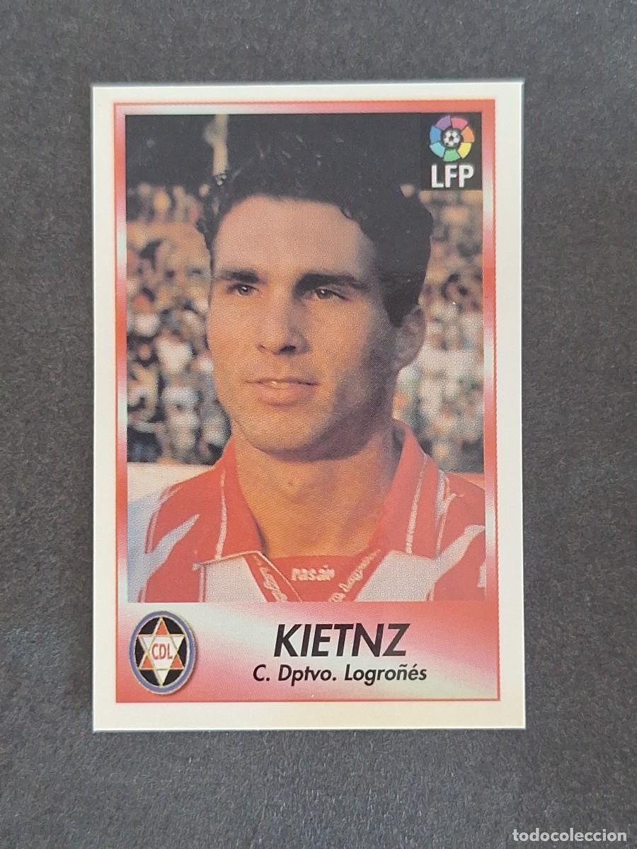 Figurine di Calcio: L1 KIETNZ C. D. LOGRO&Ntilde;ES 139 BOLLYCAO FUTBOL LIGA 1996 1997 96 97 NUNCA PEGADO SIN PEGAR
