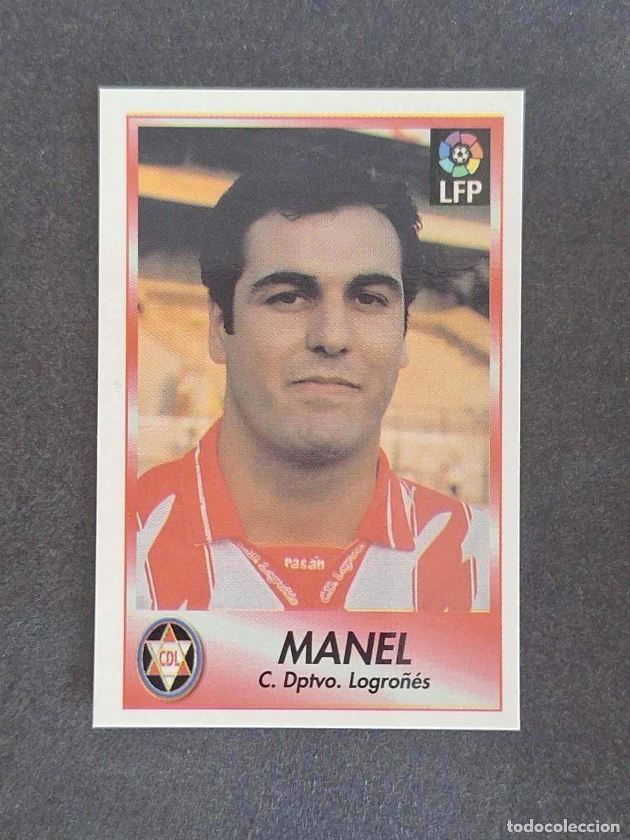 Figurine di Calcio: L1 MANEL C. D. LOGRO&Ntilde;ES 140 BOLLYCAO FUTBOL LIGA 1996 1997 96 97 NUNCA PEGADO SIN PEGAR