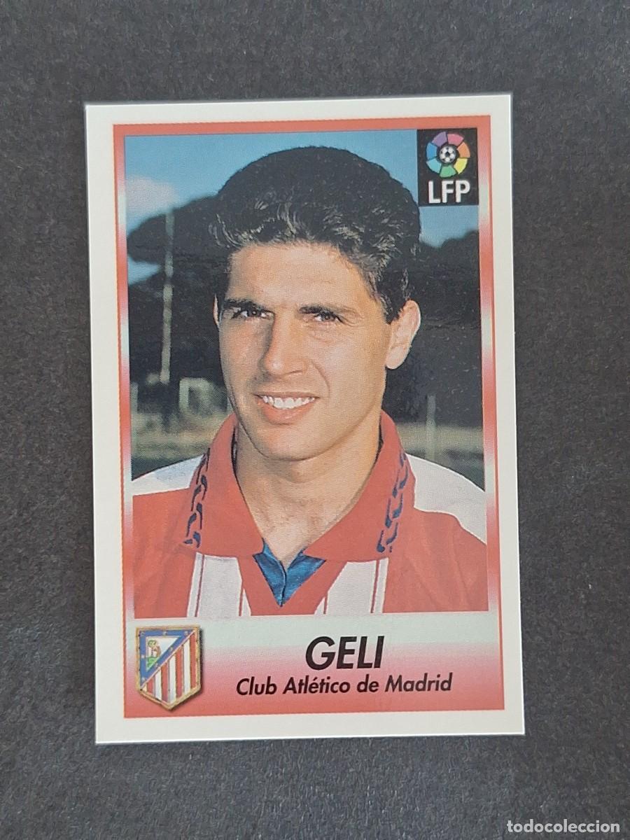 Cromos de f&uacute;tbol: L1 GELI ATLETICO DE MADRID 147 BOLLYCAO FUTBOL LIGA 1996 1997 96 97 NUNCA PEGADO SIN PEGAR