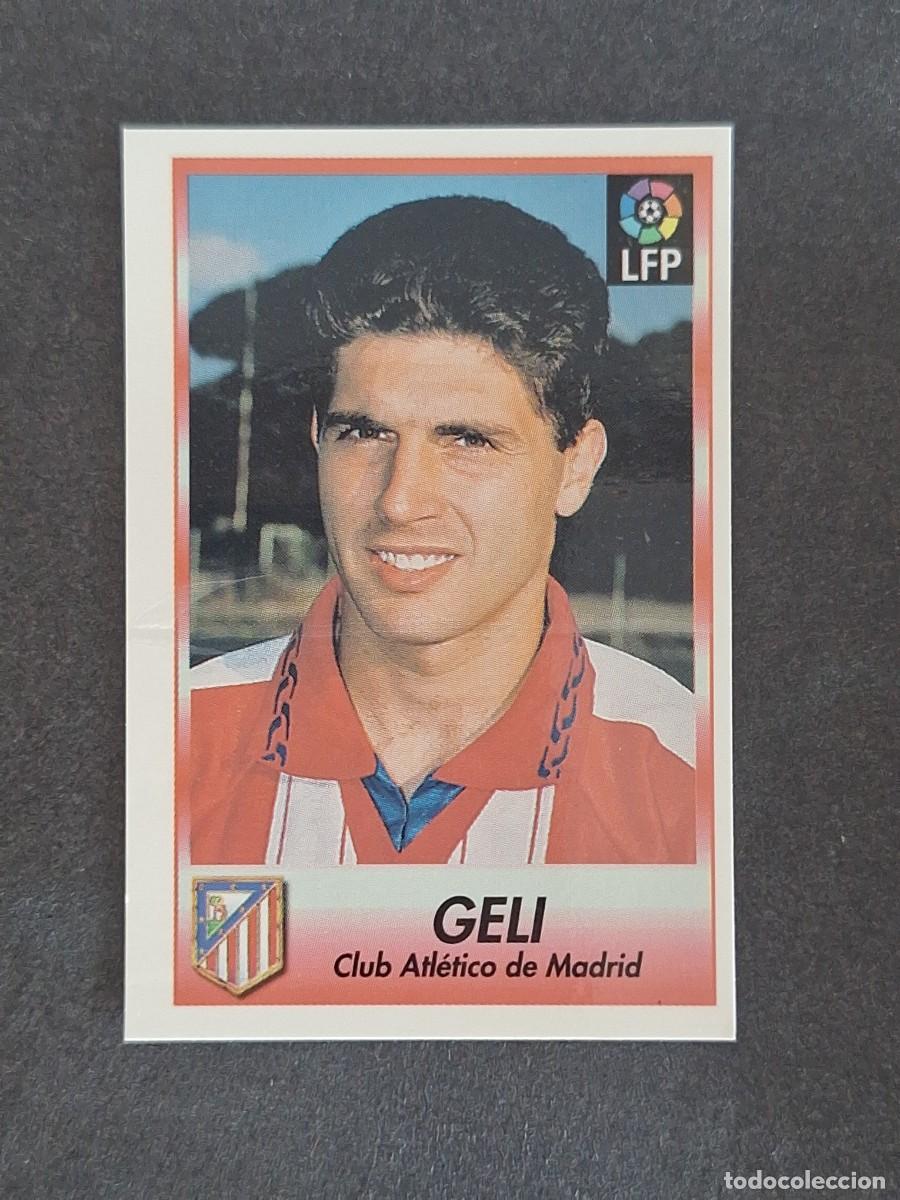 Cromos de f&uacute;tbol: L1 GELI ATLETICO DE MADRID 147 BOLLYCAO FUTBOL LIGA 1996 1997 96 97 NUNCA PEGADO SIN PEGAR