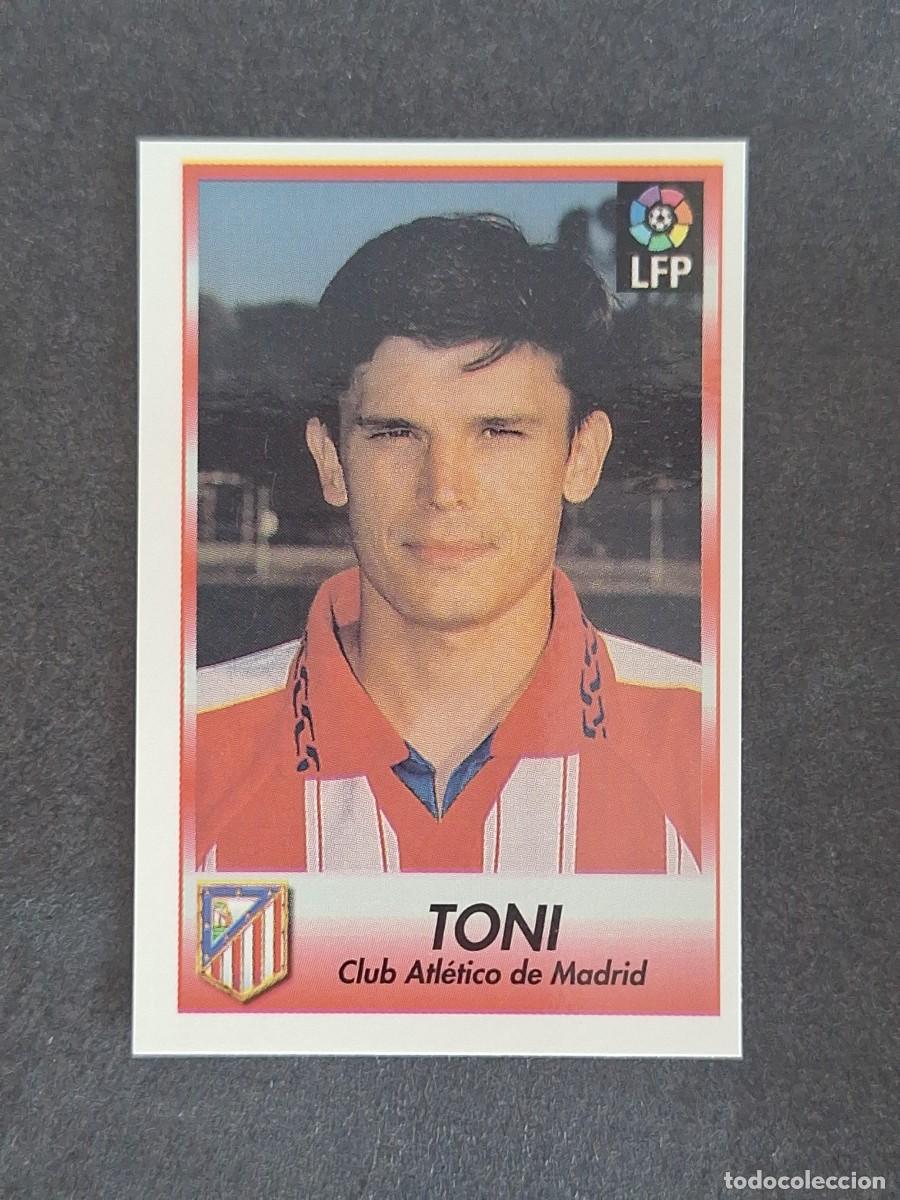 Cromos de f&uacute;tbol: L1 TONI ATLETICO DE MADRID 149 BOLLYCAO FUTBOL LIGA 1996 1997 96 97 NUNCA PEGADO SIN PEGAR