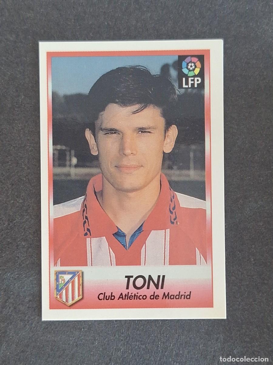 Cromos de f&uacute;tbol: L1 TONI ATLETICO DE MADRID 149 BOLLYCAO FUTBOL LIGA 1996 1997 96 97 NUNCA PEGADO SIN PEGAR