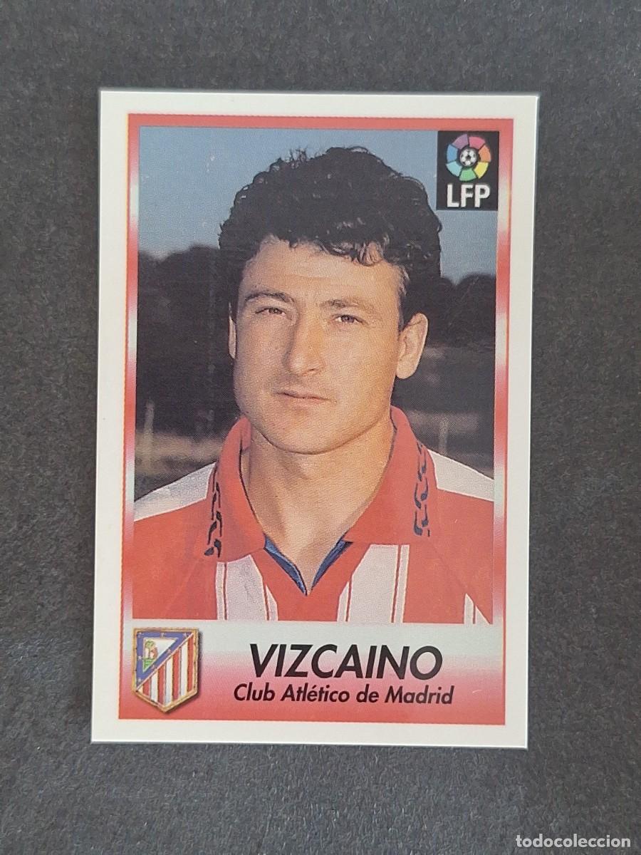 Cromos de f&uacute;tbol: L1 VIZCAINO ATLETICO DE MADRID 154 BOLLYCAO FUTBOL LIGA 1996 1997 96 97 NUNCA PEGADO SIN PEGAR