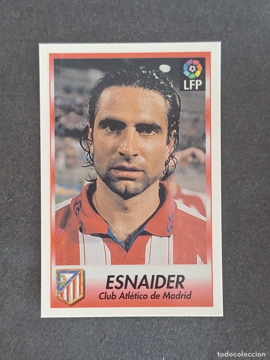 Cromos de f&uacute;tbol: L1 ESNAIDER ATLETICO DE MADRID 155 BOLLYCAO FUTBOL LIGA 1996 1997 96 97 NUNCA PEGADO SIN PEGAR