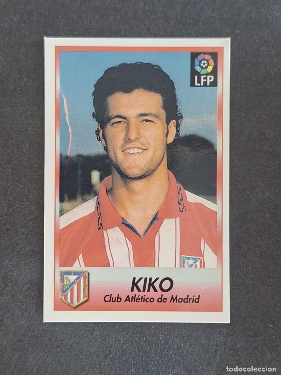 Cromos de f&uacute;tbol: L1 KIKO ATLETICO DE MADRID 156 BOLLYCAO FUTBOL LIGA 1996 1997 96 97 NUNCA PEGADO SIN PEGAR