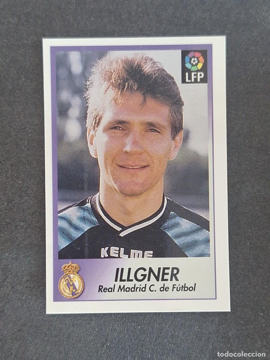 Cromos de f&uacute;tbol: L1 ILLGNER REAL MADRID 158 BOLLYCAO FUTBOL LIGA 1996 1997 96 97 NUNCA PEGADO SIN PEGAR