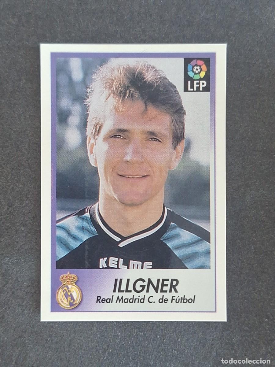 Cromos de f&uacute;tbol: L1 ILLGNER REAL MADRID 158 BOLLYCAO FUTBOL LIGA 1996 1997 96 97 NUNCA PEGADO SIN PEGAR