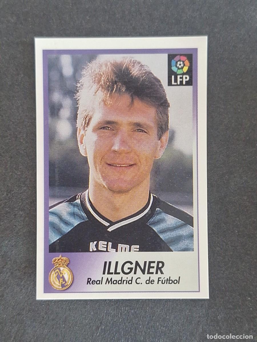 Cromos de f&uacute;tbol: L1 ILLGNER REAL MADRID 158 BOLLYCAO FUTBOL LIGA 1996 1997 96 97 NUNCA PEGADO SIN PEGAR