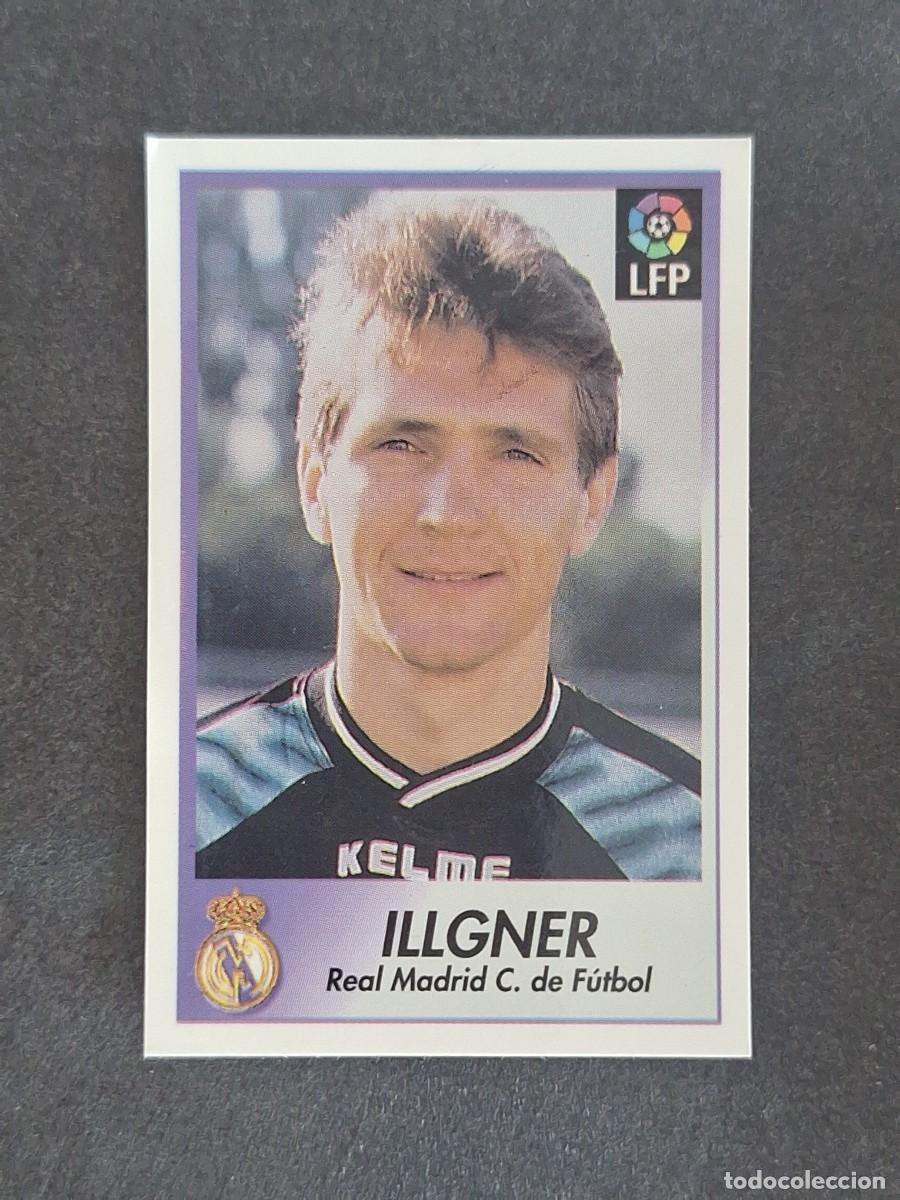Cromos de f&uacute;tbol: L1 ILLGNER REAL MADRID 158 BOLLYCAO FUTBOL LIGA 1996 1997 96 97 NUNCA PEGADO SIN PEGAR