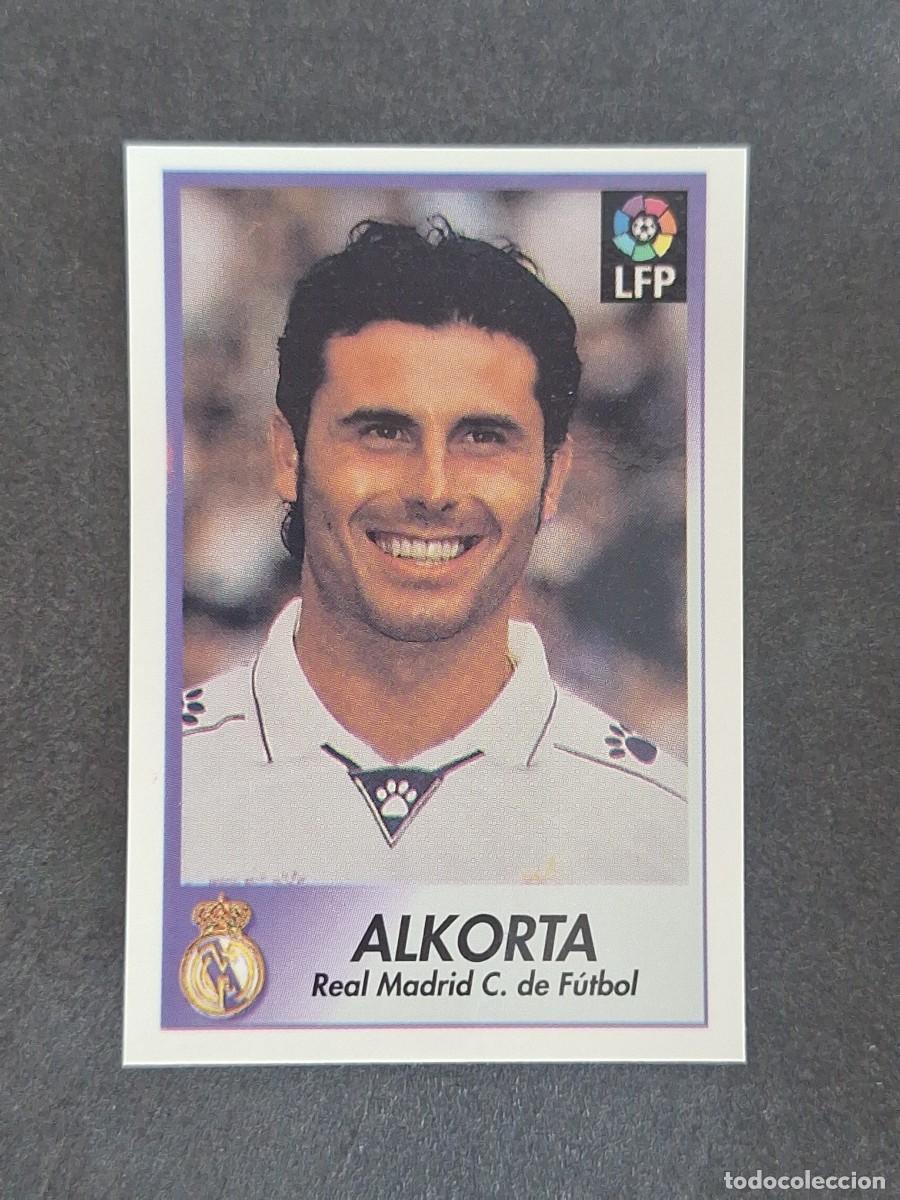 Cromos de f&uacute;tbol: L1 ALKORTA REAL MADRID 159 BOLLYCAO FUTBOL LIGA 1996 1997 96 97 NUNCA PEGADO SIN PEGAR