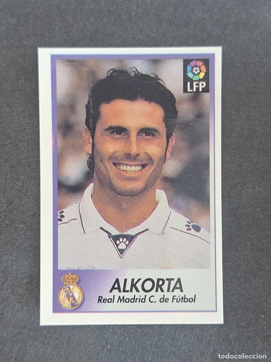 Cromos de f&uacute;tbol: L1 ALKORTA REAL MADRID 159 BOLLYCAO FUTBOL LIGA 1996 1997 96 97 NUNCA PEGADO SIN PEGAR