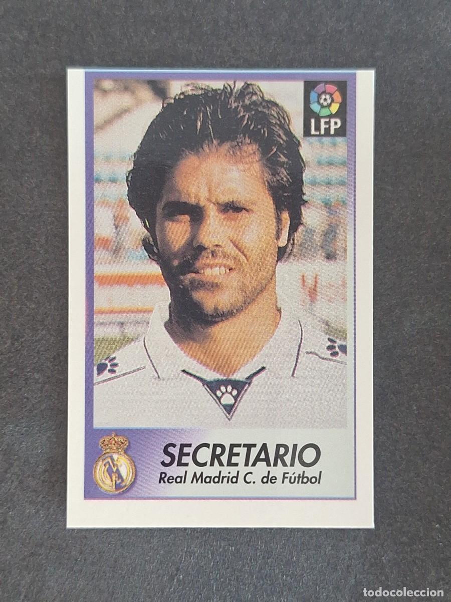 Cromos de f&uacute;tbol: L1 SECRETARIO REAL MADRID 160 BOLLYCAO FUTBOL LIGA 1996 1997 96 97 NUNCA PEGADO SIN PEGAR