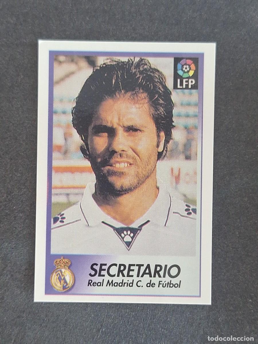 Cromos de f&uacute;tbol: L1 SECRETARIO REAL MADRID 160 BOLLYCAO FUTBOL LIGA 1996 1997 96 97 NUNCA PEGADO SIN PEGAR