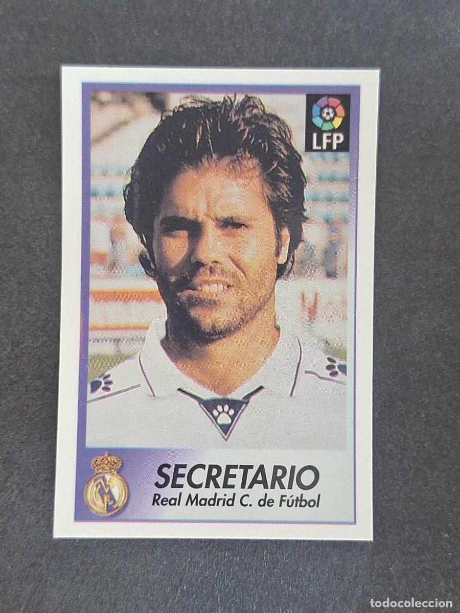 Cromos de f&uacute;tbol: L1 SECRETARIO REAL MADRID 160 BOLLYCAO FUTBOL LIGA 1996 1997 96 97 NUNCA PEGADO SIN PEGAR