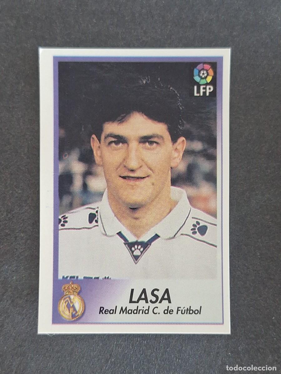 Cromos de f&uacute;tbol: L1 LASA REAL MADRID 162 BOLLYCAO FUTBOL LIGA 1996 1997 96 97 NUNCA PEGADO SIN PEGAR