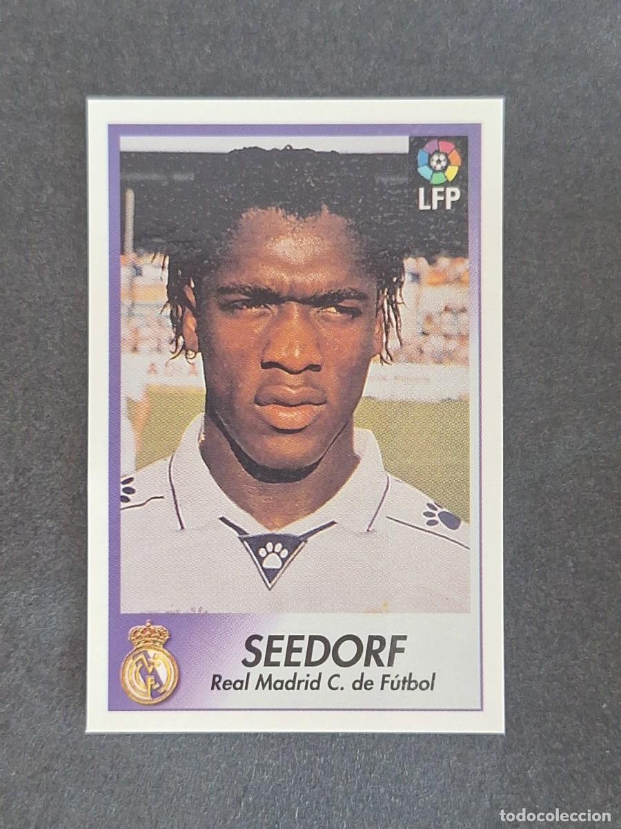 Cromos de f&uacute;tbol: L1 SEEDORF REAL MADRID 166 BOLLYCAO FUTBOL LIGA 1996 1997 96 97 NUNCA PEGADO SIN PEGAR