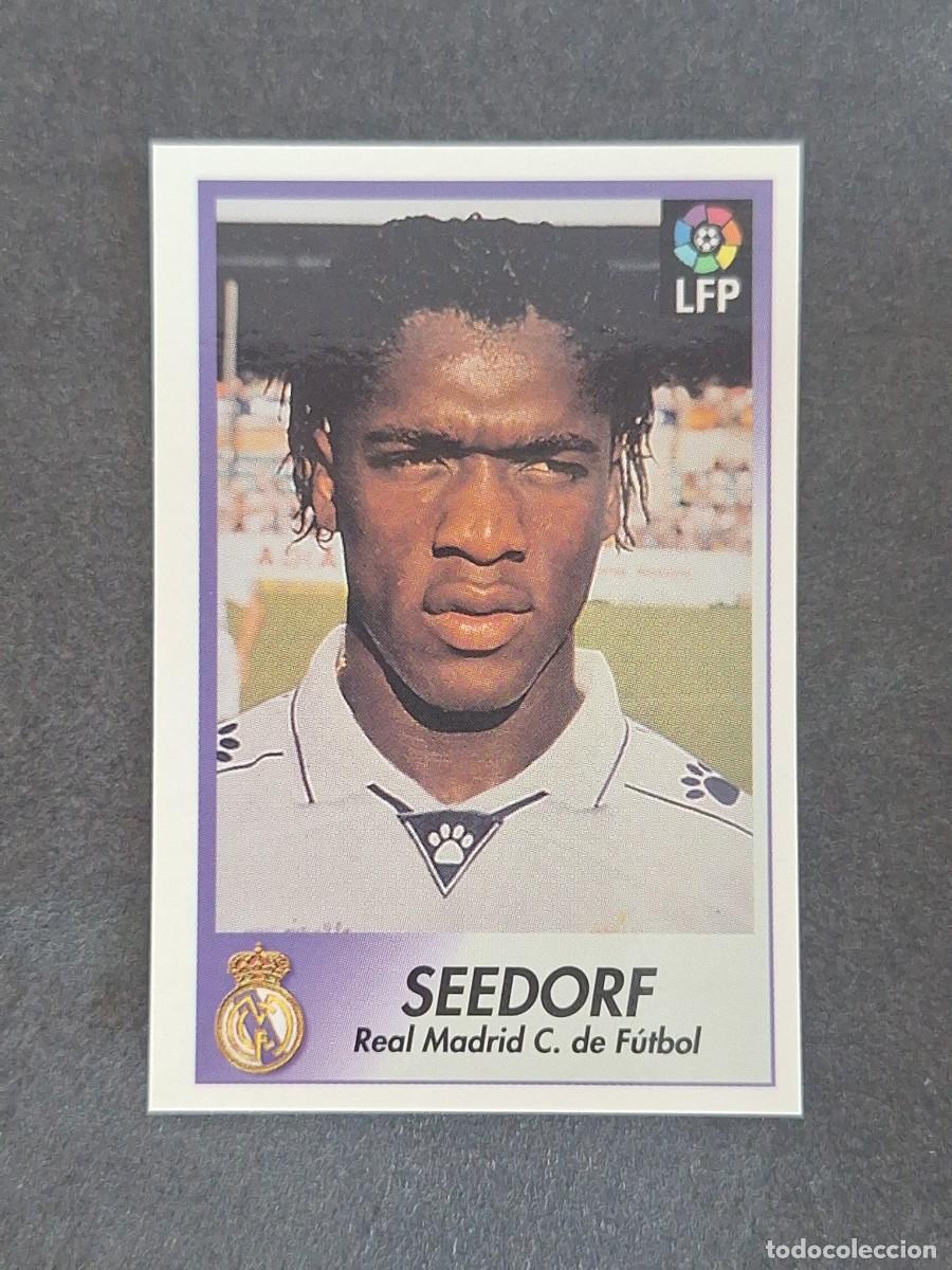 Cromos de f&uacute;tbol: L1 SEEDORF REAL MADRID 166 BOLLYCAO FUTBOL LIGA 1996 1997 96 97 NUNCA PEGADO SIN PEGAR