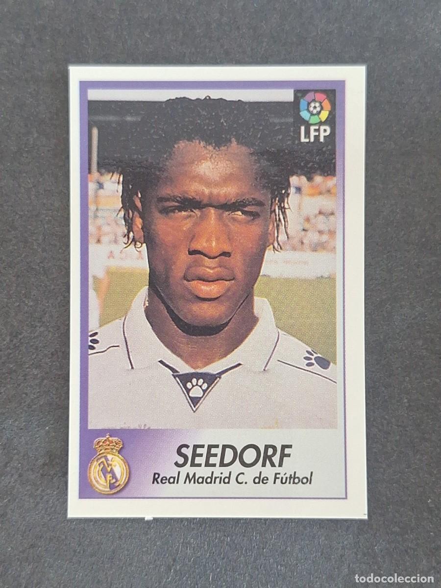 Cromos de f&uacute;tbol: L1 SEEDORF REAL MADRID 166 BOLLYCAO FUTBOL LIGA 1996 1997 96 97 NUNCA PEGADO SIN PEGAR