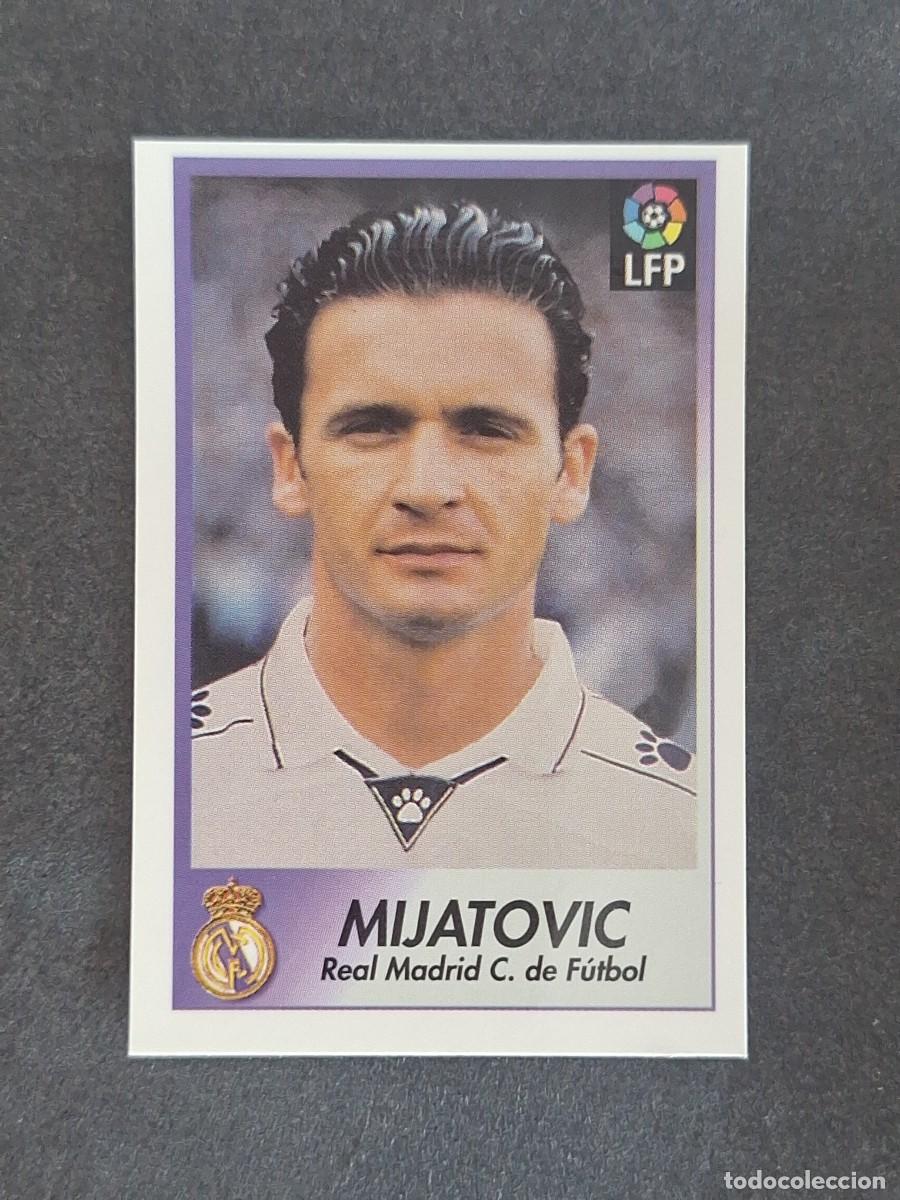 Cromos de f&uacute;tbol: L1 MIJATOVIC REAL MADRID 168 BOLLYCAO FUTBOL LIGA 1996 1997 96 97 NUNCA PEGADO SIN PEGAR
