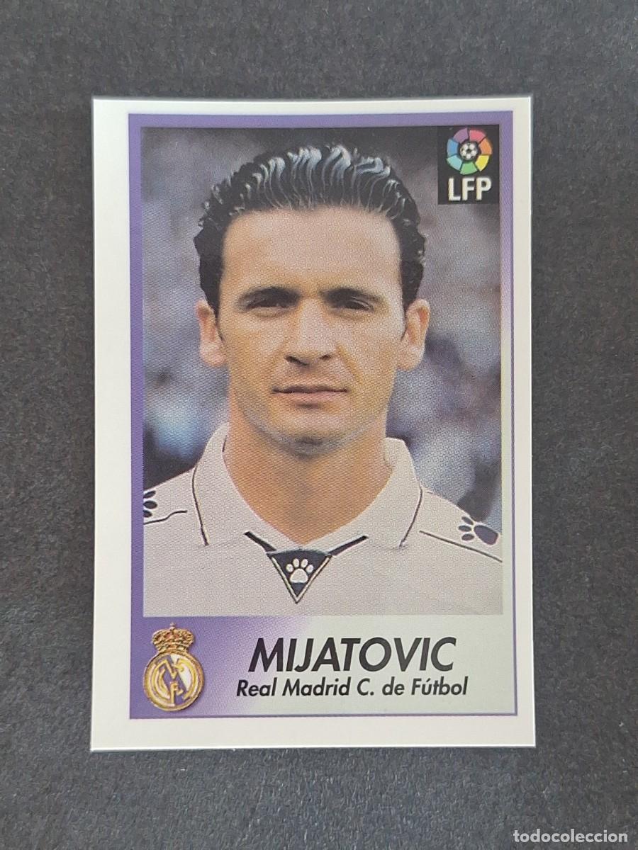 Cromos de f&uacute;tbol: L1 MIJATOVIC REAL MADRID 168 BOLLYCAO FUTBOL LIGA 1996 1997 96 97 NUNCA PEGADO SIN PEGAR