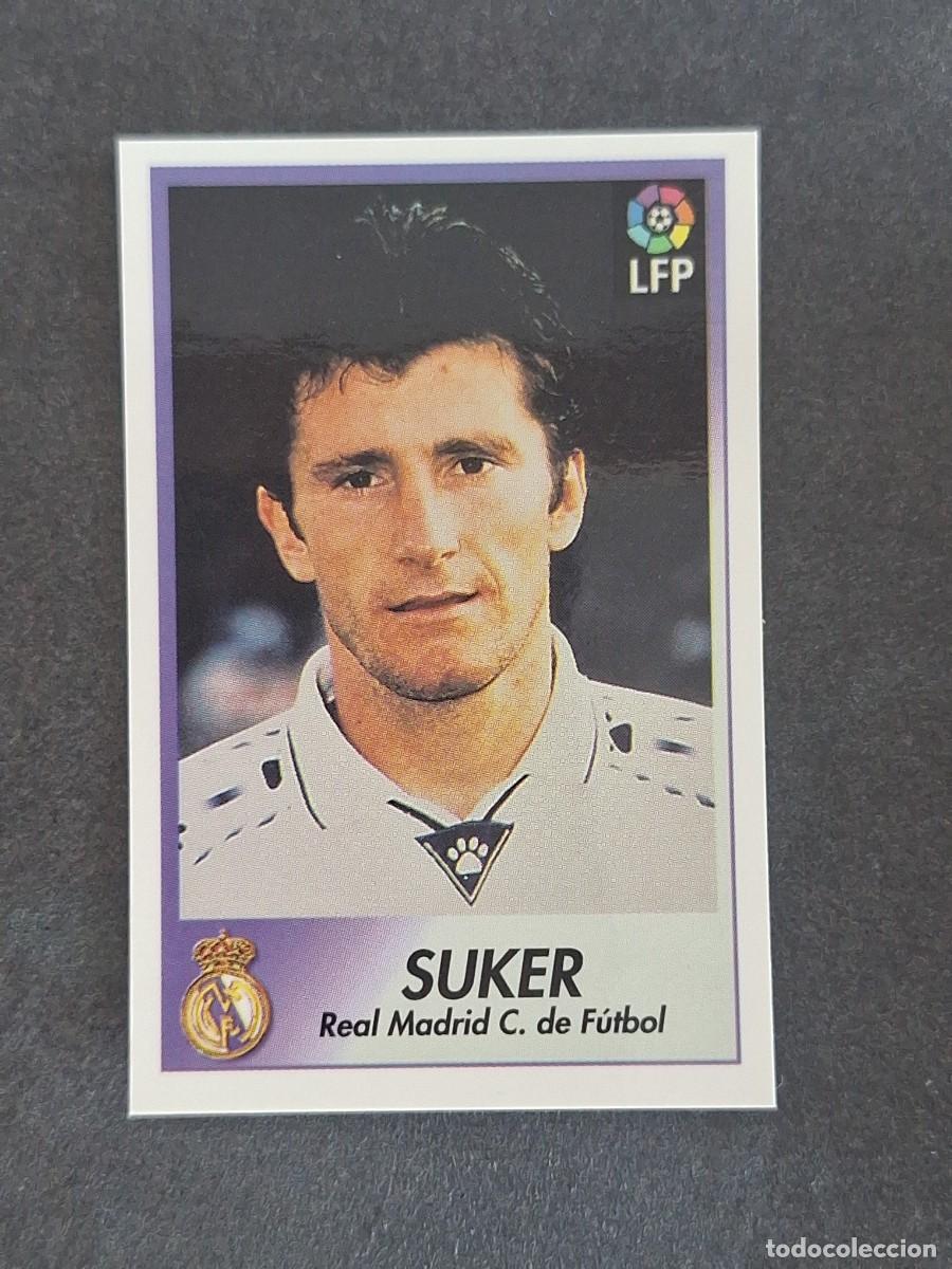 Cromos de f&uacute;tbol: L1 SUKER REAL MADRID 169 BOLLYCAO FUTBOL LIGA 1996 1997 96 97 NUNCA PEGADO SIN PEGAR